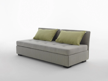 FIGI ISOLETTO ESTRAIBILE - 2 seater fabric sofa bed with removable cover by Casamania & Horm - view 3